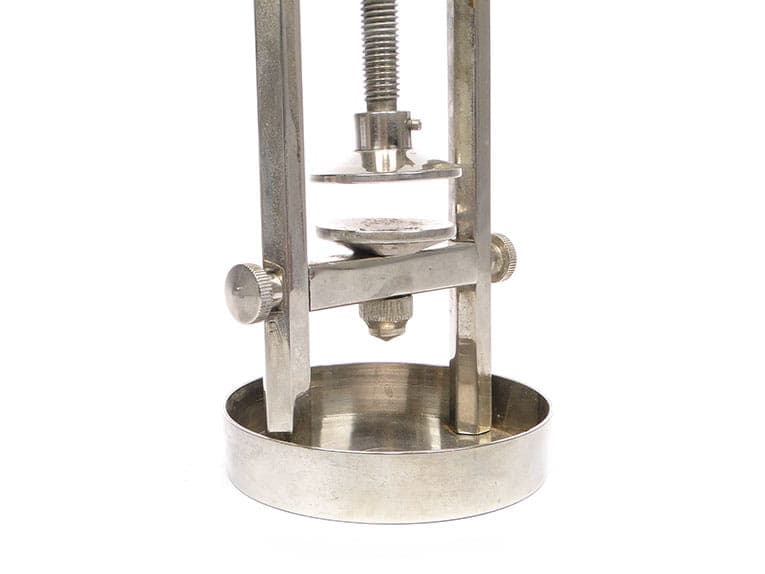 Mechanical Nutcracker, nickel-plated brass silver, Poland, 1930s - 400985