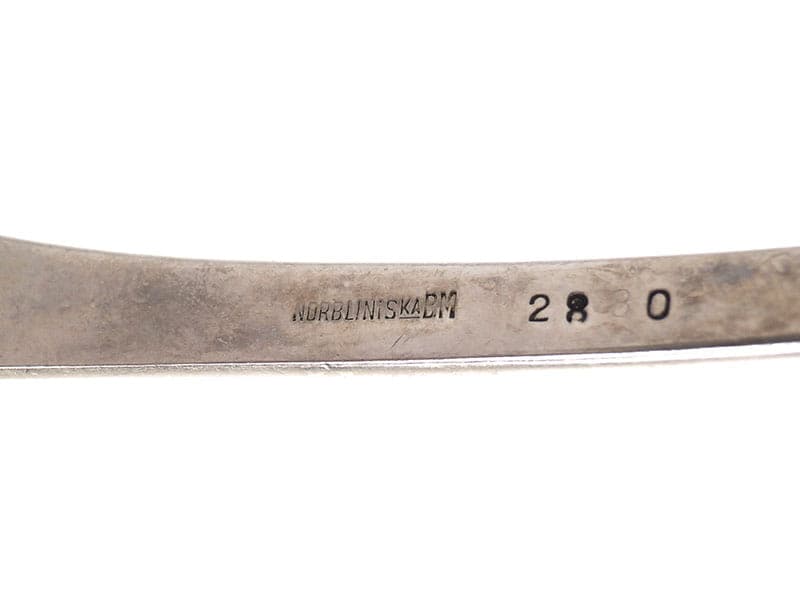 Serving spatula Art Deco, silver, other metal silver, Norblin & Ska, Poland, 1930s. - 401006