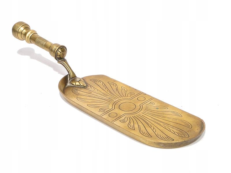 Łopatka do serwowania, brąz złoty, Austria, XIX w. - 401007