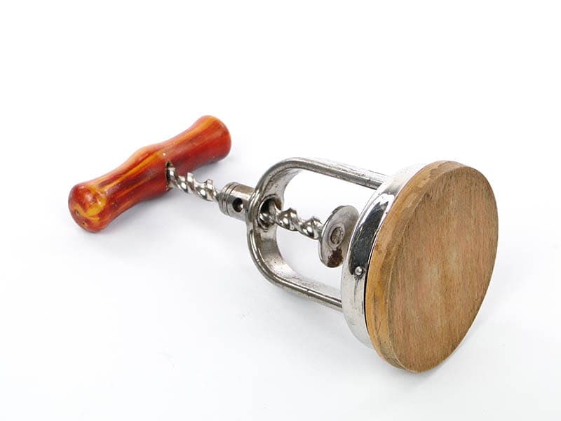 Nutcracker Knack-Fix, silver, chromed steel, brown wood, Germany, 1930s - 401062