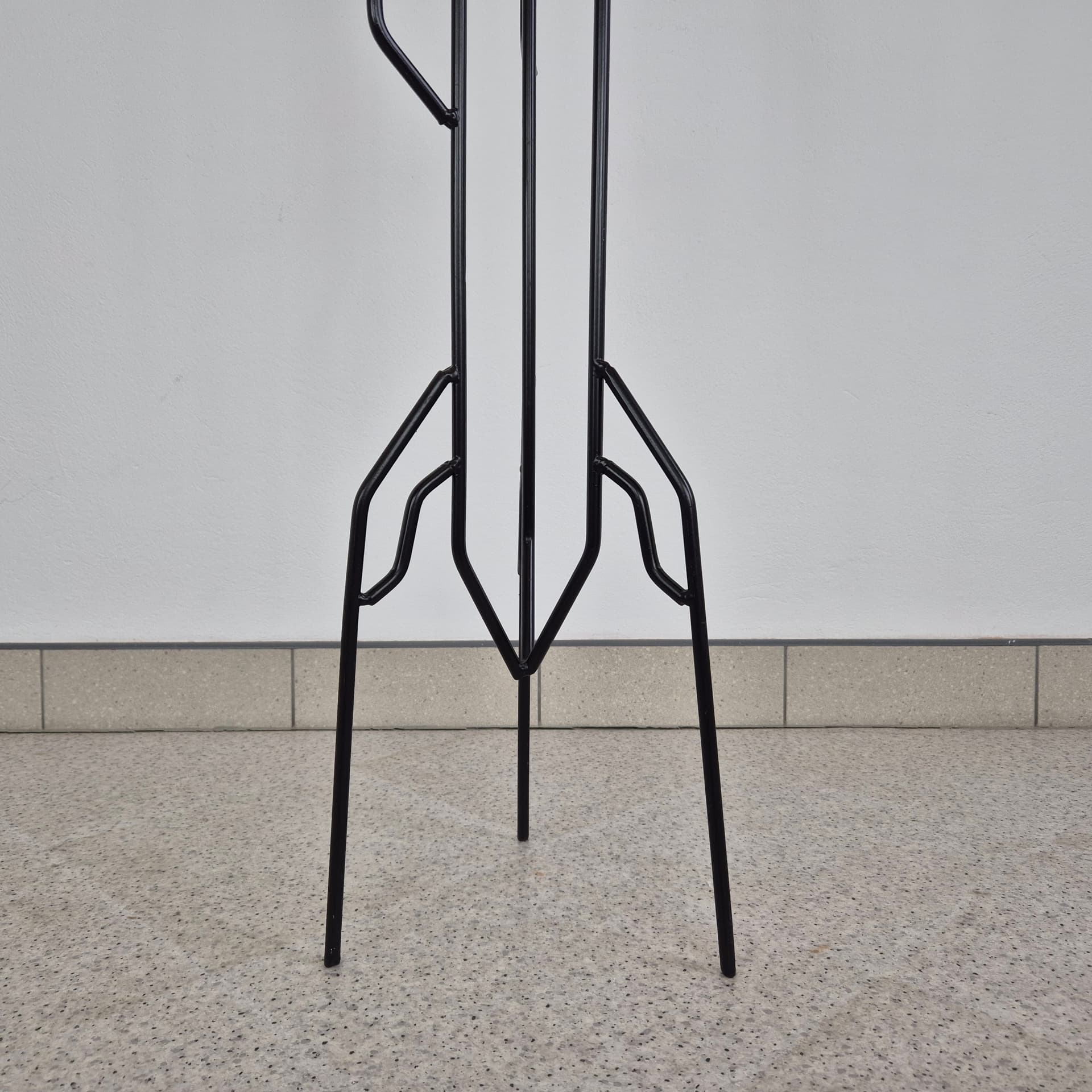 Floor Candelabrum, black metal, Norway, 1970s. - 401264