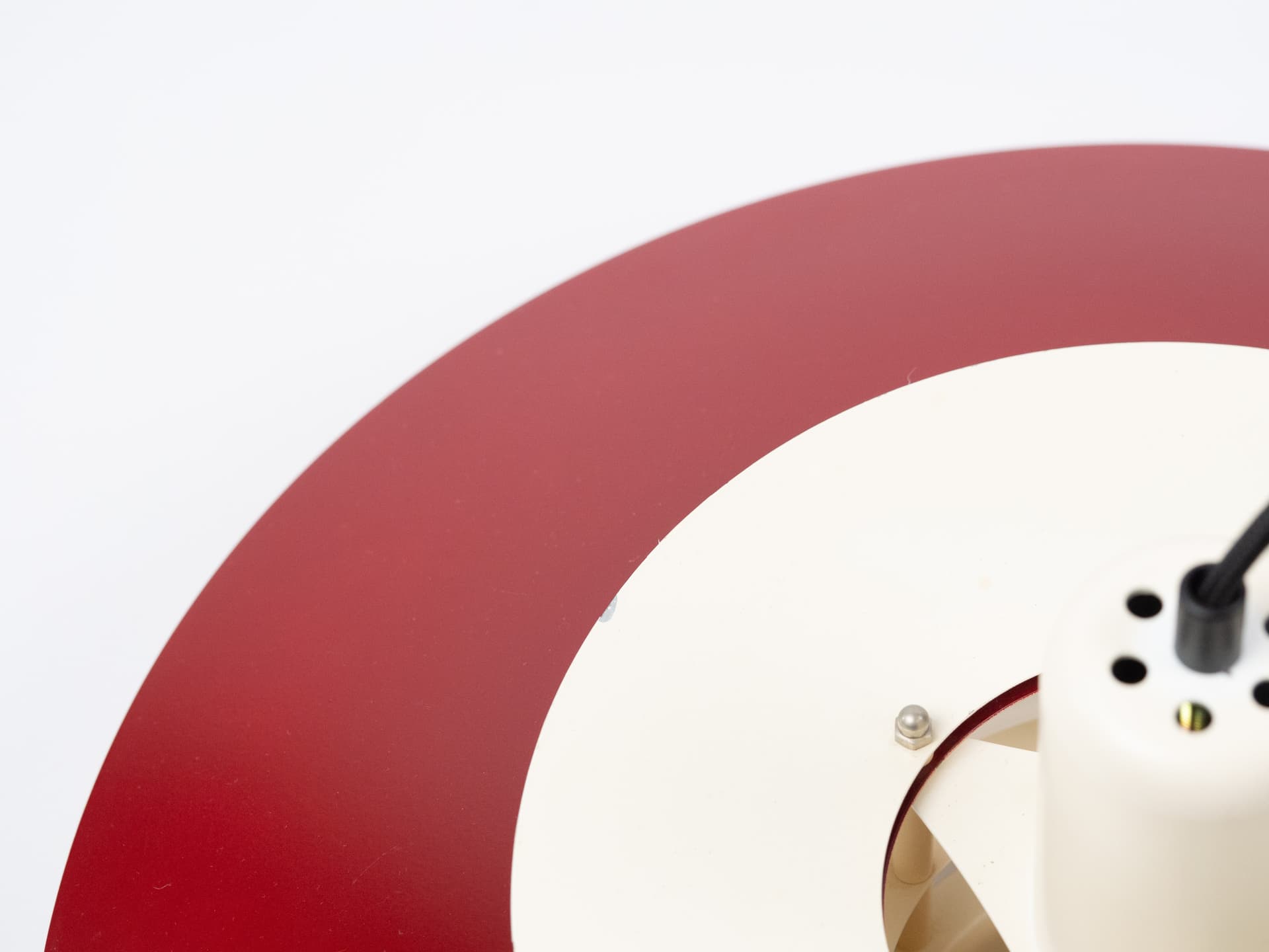 Pendant Lamp, brown, aluminum, by B. Nordsted, Denmark, 1980s. - 401394