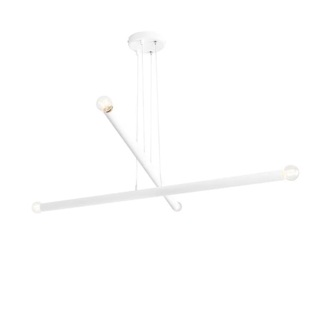 Pendant lamp Tubo 4 white, Artera - DIMENSION