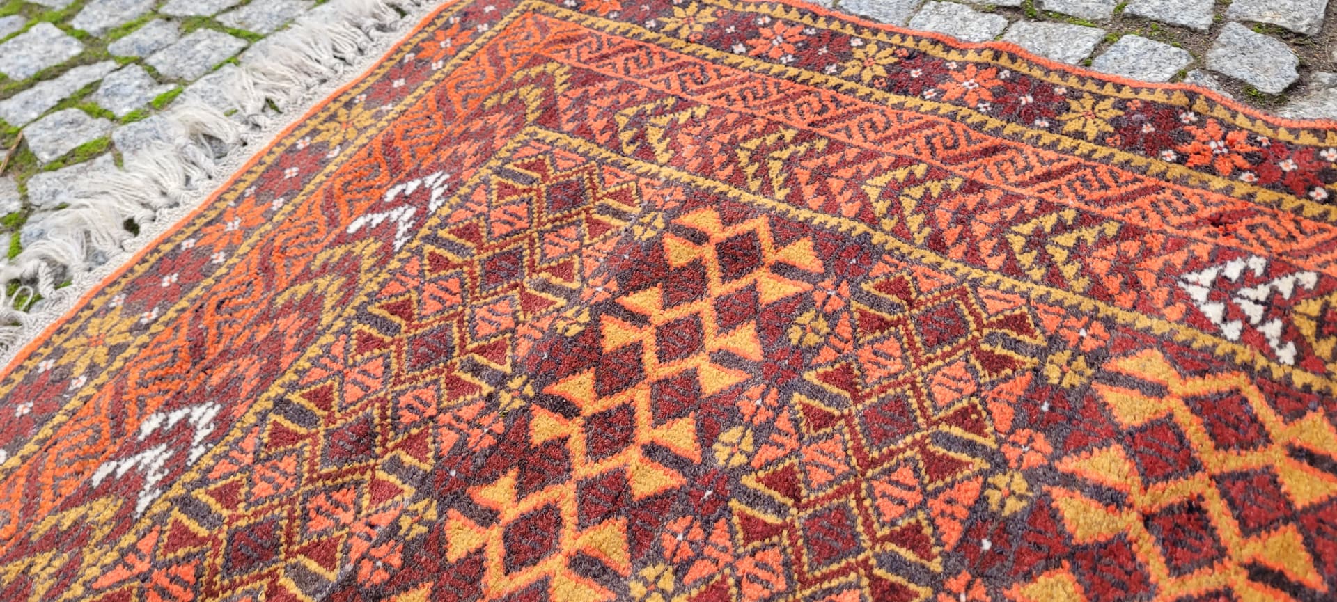 Dywan Beluch, 140x90 cm, brązowy, wełna, Afganistan, początek XX w. - 401833