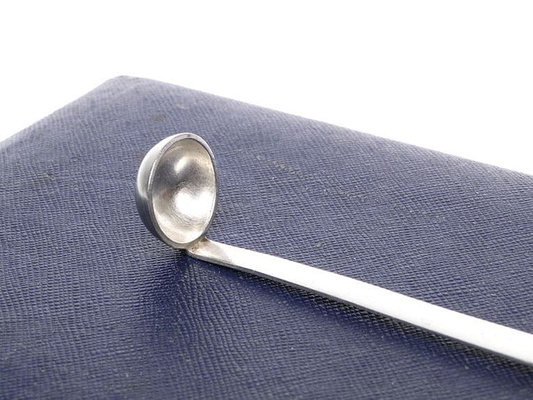 Spice spoon, silver, silver, Poland, 1960s - 401893