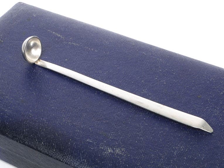 Spice spoon, silver, silver, Poland, 1960s - 401891