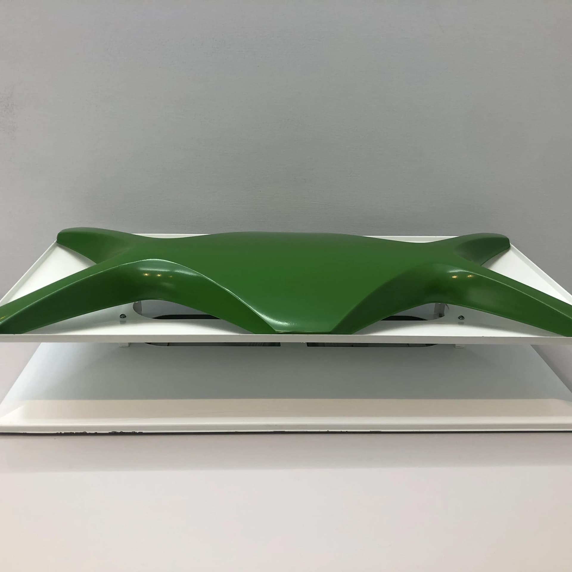 Kinkiet Space Age, metal zielony, proj. K. Link, Niemcy, lata 70. - 29402