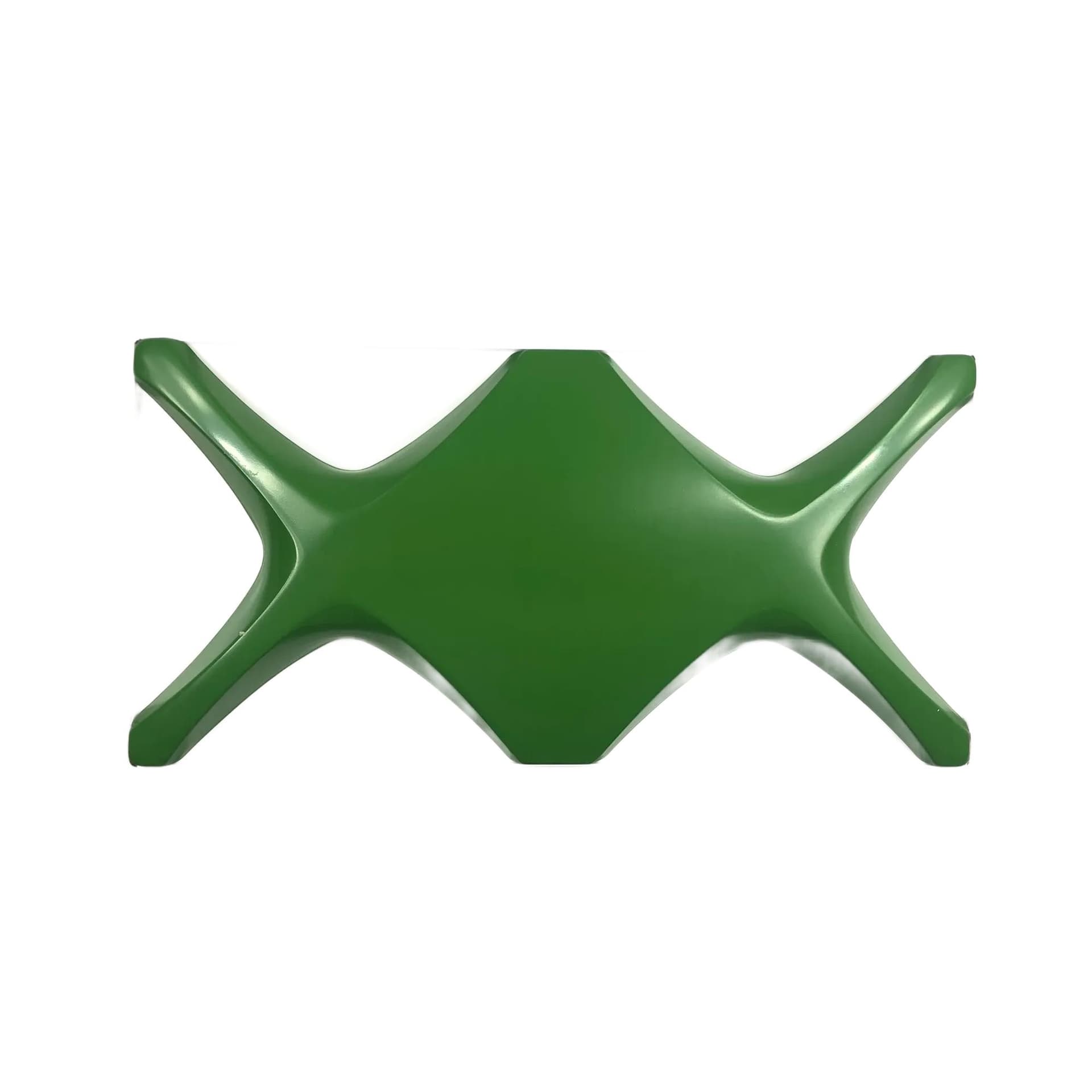 Kinkiet Space Age, metal zielony, proj. K. Link, Niemcy, lata 70.