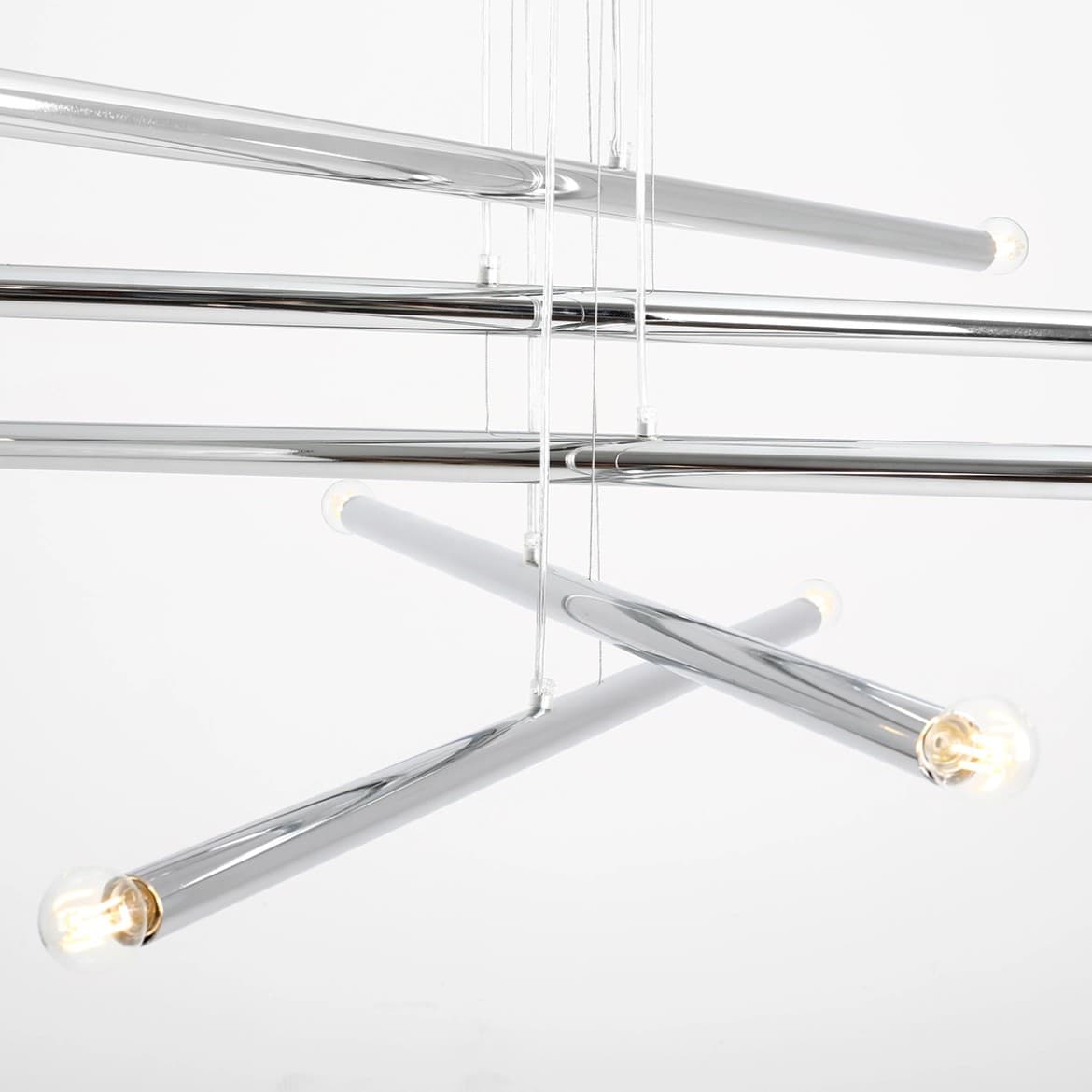 Lampa wisząca Tubo 10 chromowana, Artera - 402333