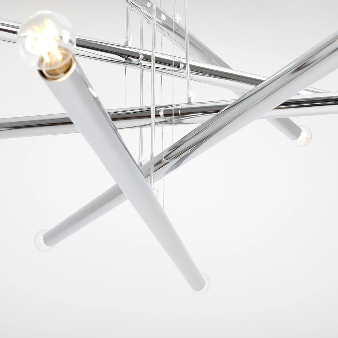 Lampa wisząca Tubo 10 chromowana, Artera - 402331