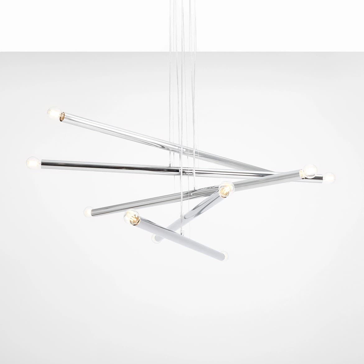 Lampa wisząca Tubo 10 chromowana, Artera - 402330