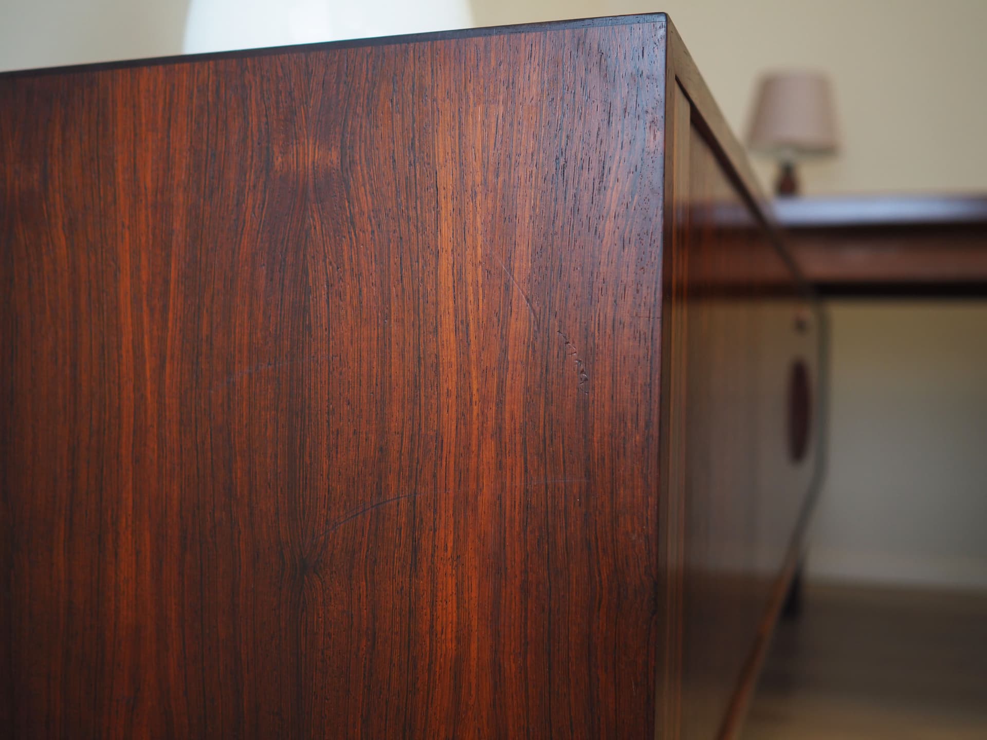 Desk Executive, brown rosewood, by A. Vodder, Sibast, Denmark, 1960s. - 64753