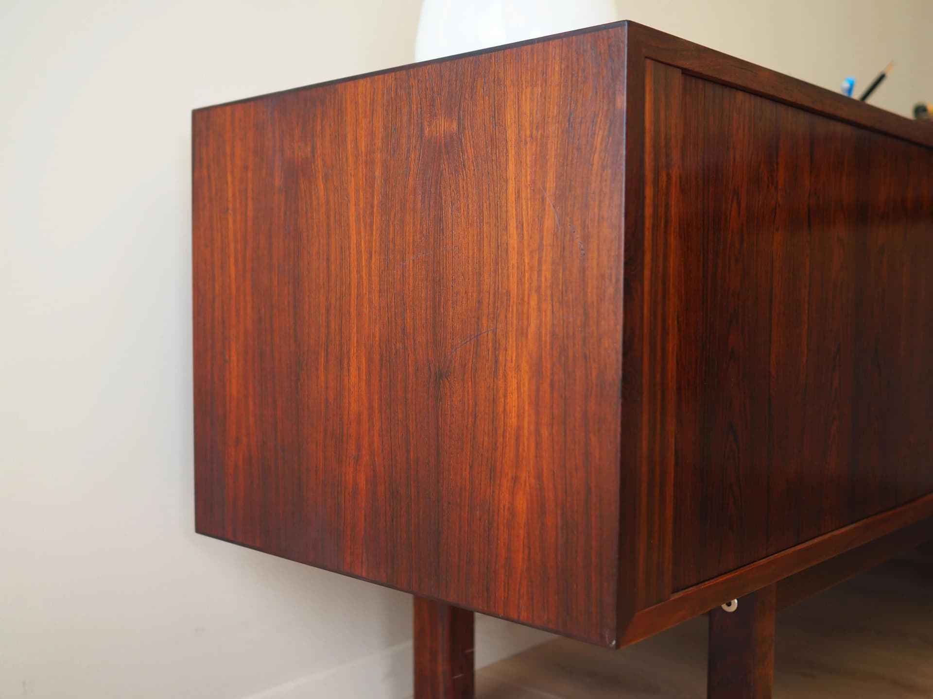 Desk Executive, brown rosewood, by A. Vodder, Sibast, Denmark, 1960s. - 29587