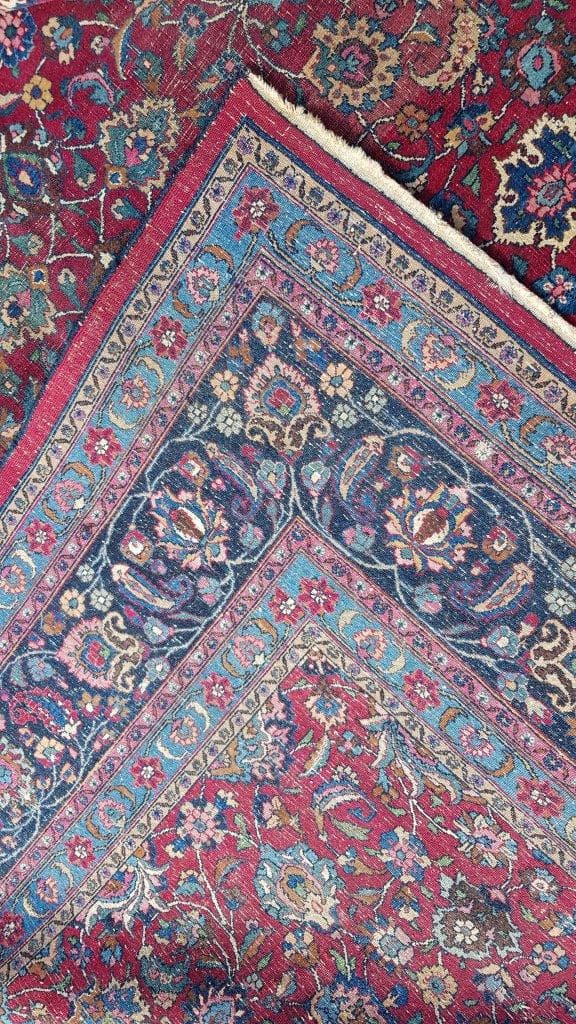 Carpet Meshed, 300x400 cm, red wool, cotton, Iran, early 20th c. - 402497
