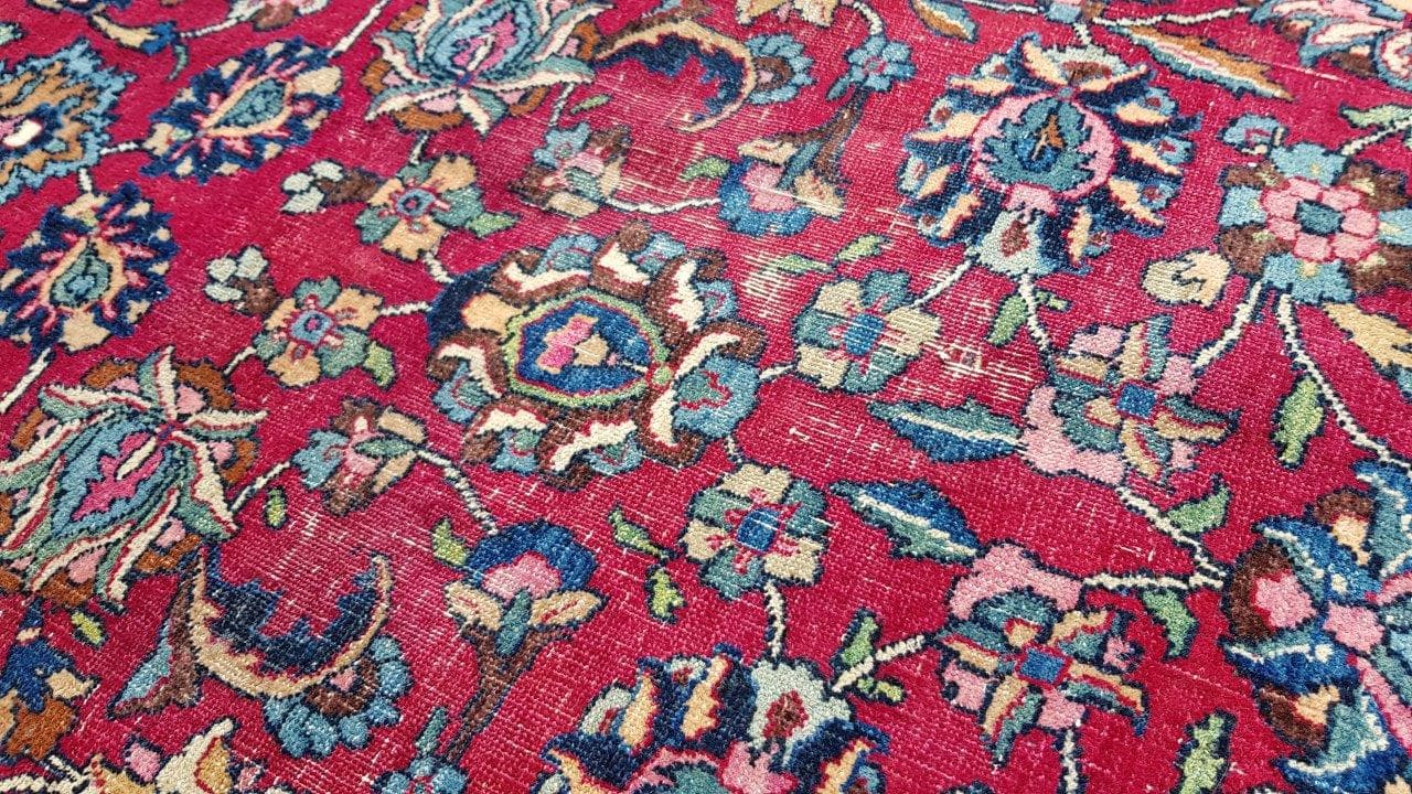 Carpet Meshed, 300x400 cm, red wool, cotton, Iran, early 20th c. - 402494