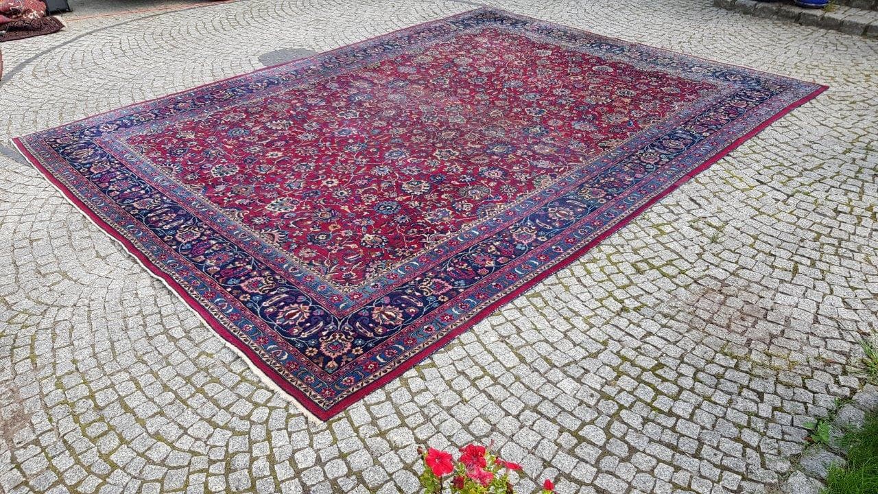 Carpet Meshed, 300x400 cm, red wool, cotton, Iran, early 20th c. - 402488