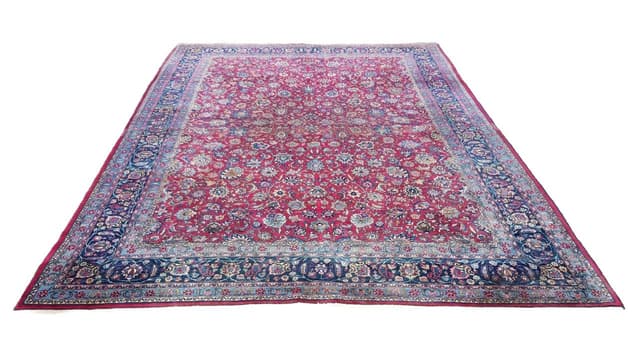 Carpet Meshed, 300x400 cm, red wool, cotton, Iran, early 20th c. - DIMENSION