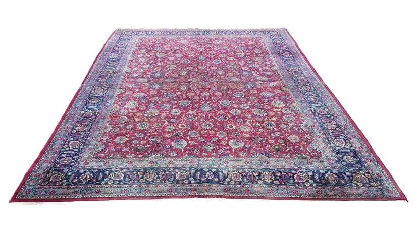 Carpet Meshed, 300x400 cm, red wool, cotton, Iran, early 20th c.