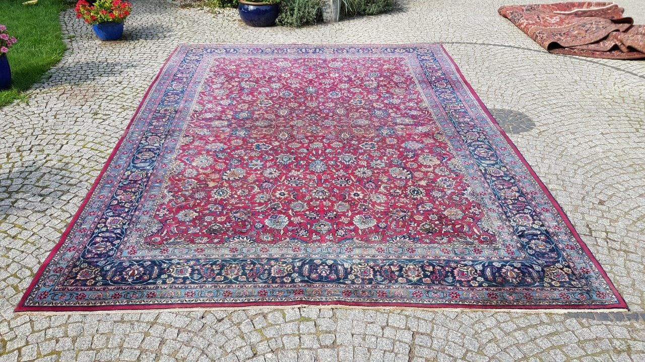 Carpet Meshed, 300x400 cm, red wool, cotton, Iran, early 20th c. - 402483