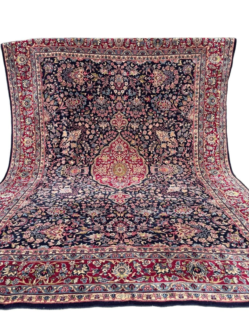Carpet Kerman, 480x360 cm, multicolour, wool, Iran