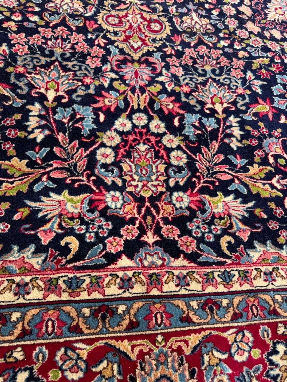 Carpet Kerman, 480x360 cm, multicolour, wool, Iran - 402645