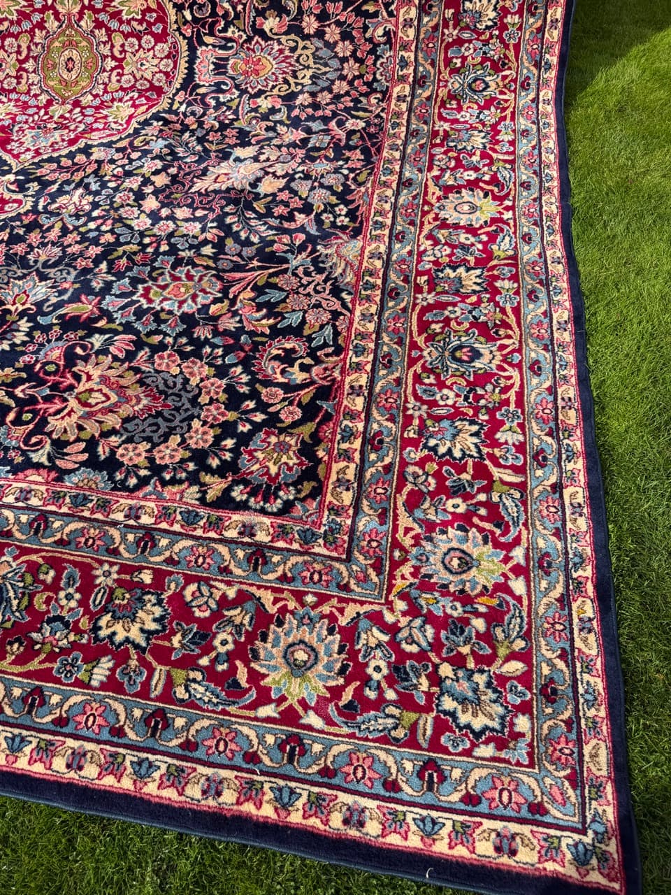 Carpet Kerman, 480x360 cm, multicolour, wool, Iran - 402637