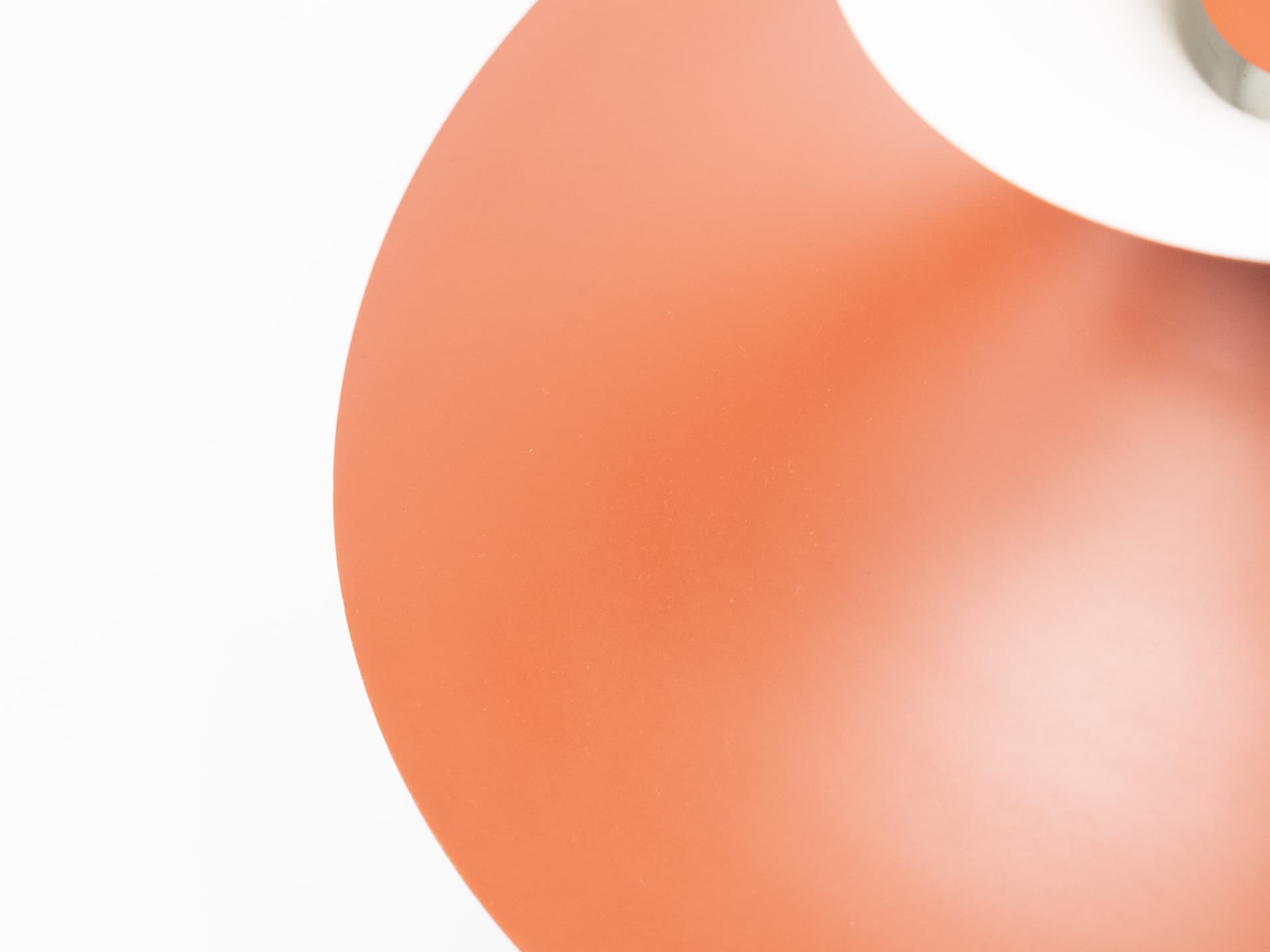 Lampa wisząca Radius, czerwony, aluminium, proj. E. Balslev, Fog & Mørup, Dania, lata 70. - 402710