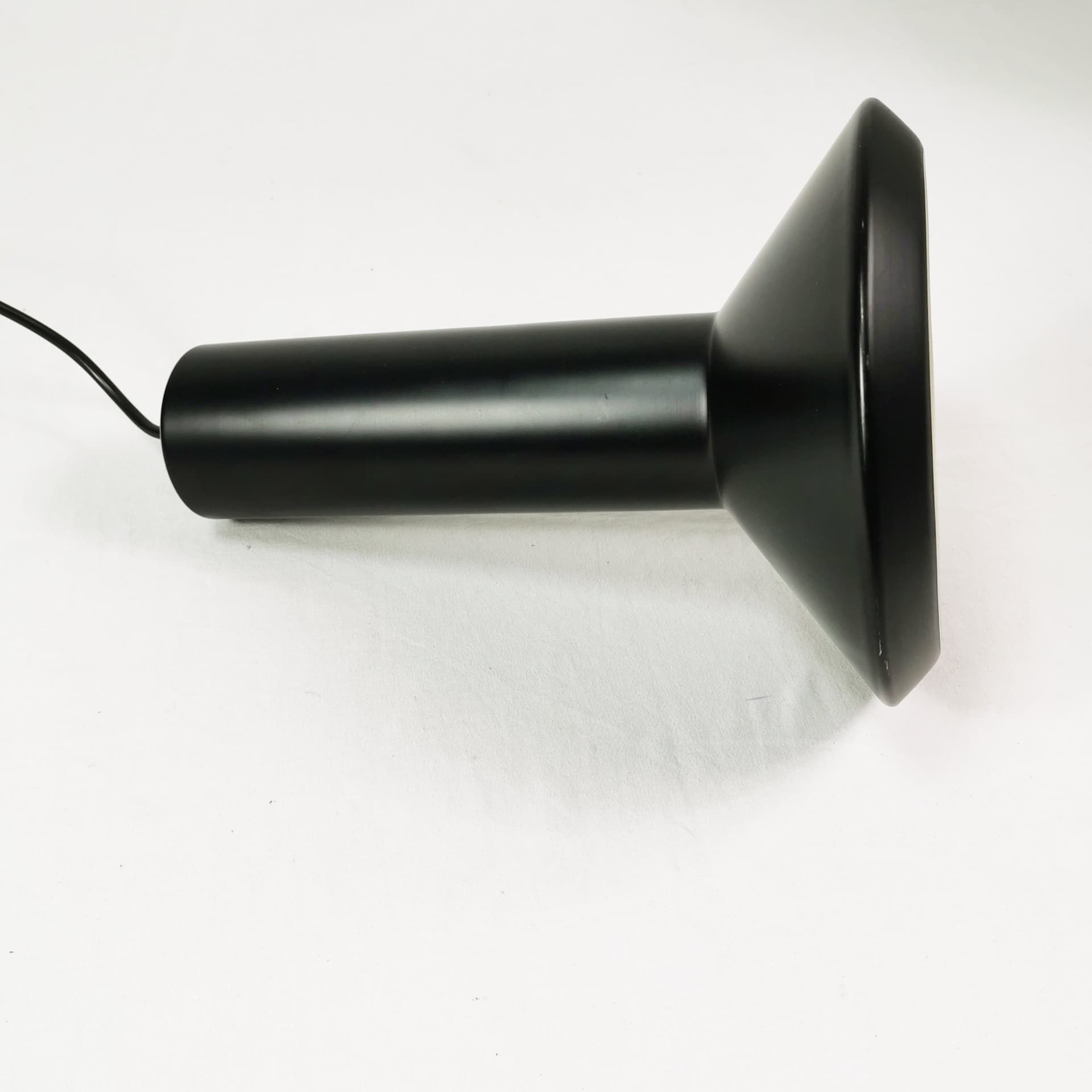 Pendant lamp Stavlampe, black metal, by S. Werner, Holmegaard, Denmark, 1970s. - 402796
