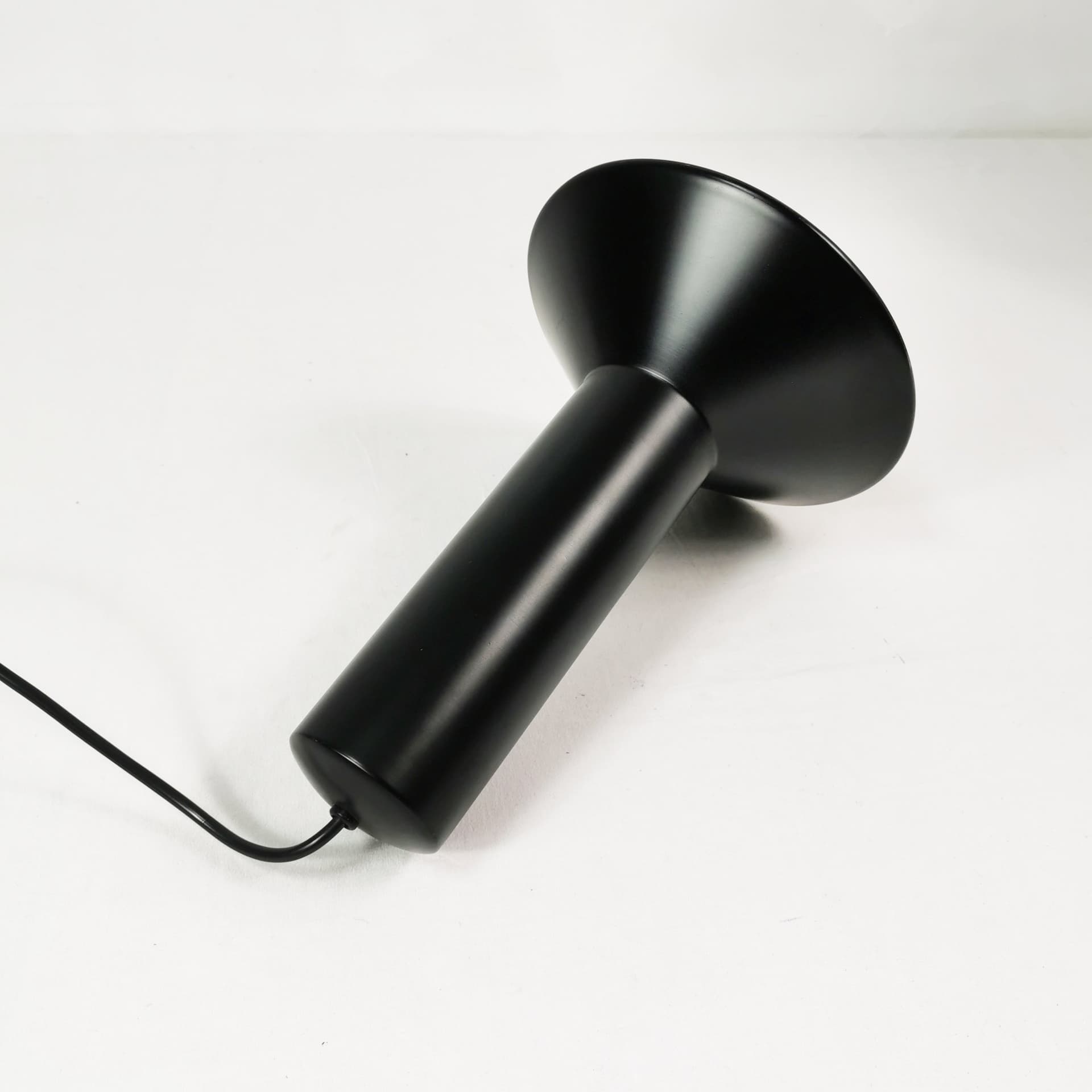 Pendant lamp Stavlampe, black metal, by S. Werner, Holmegaard, Denmark, 1970s. - 402797