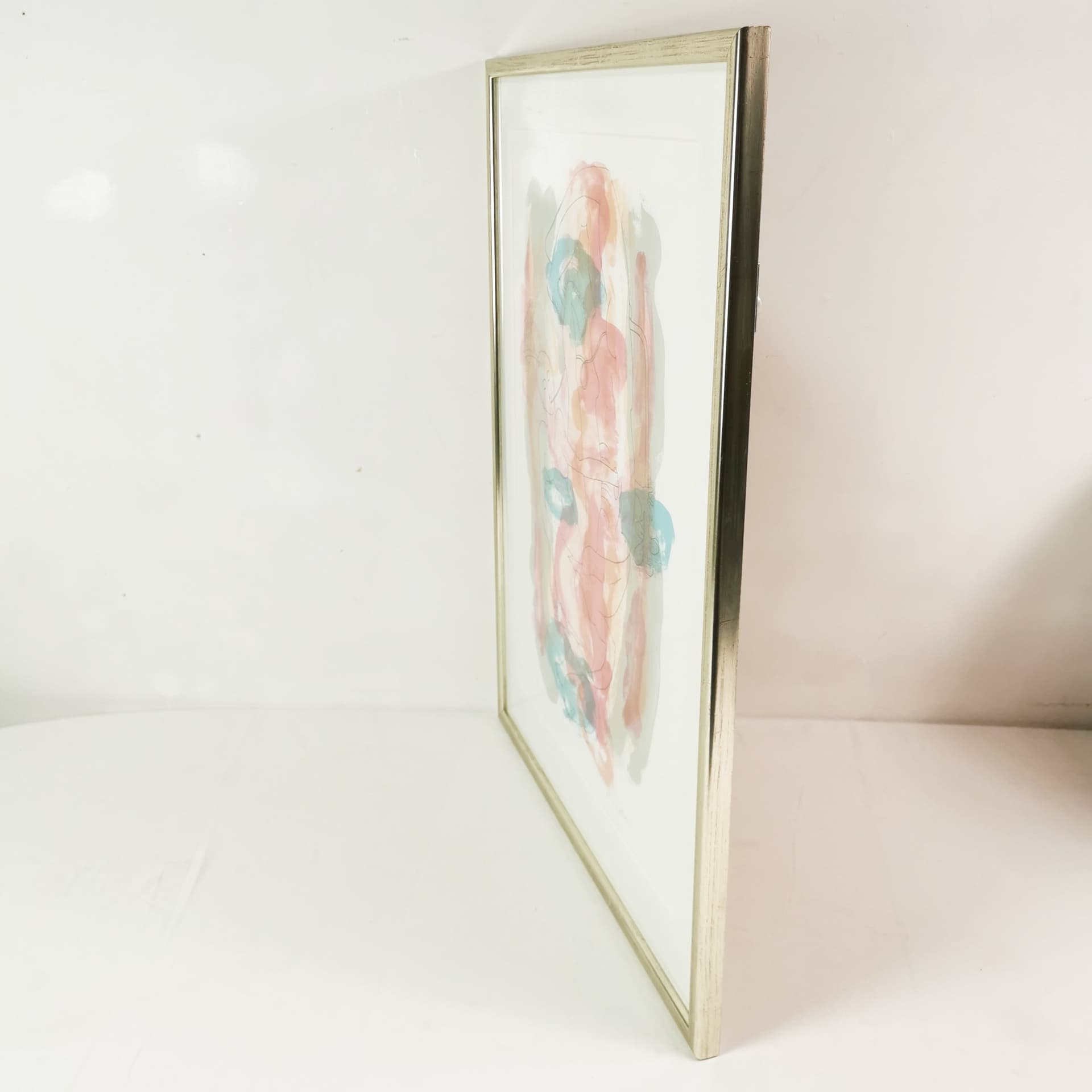Color lithograph, 83x63 cm, multicolor paper, by D. Bloom, Denmark, 1980s. - 402821