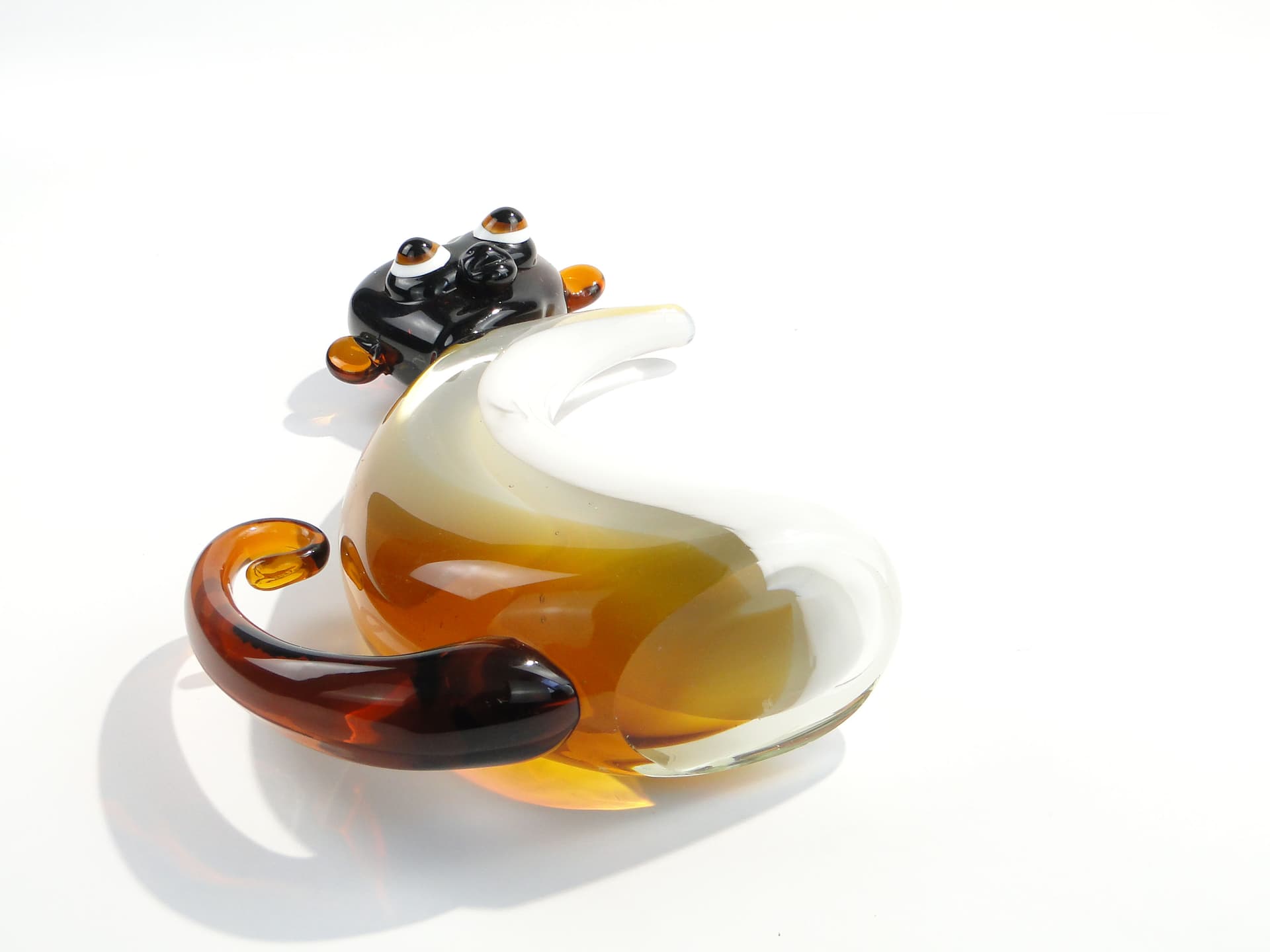 Figura dekoracyjna, szkło multikolor, Murano, Włochy, lata 80. - 3511