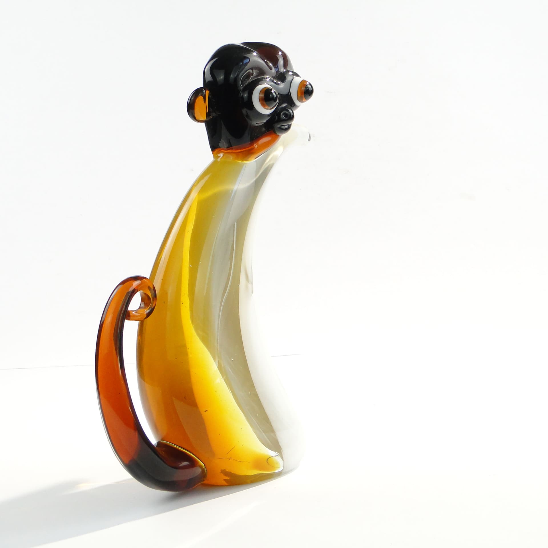 Figura dekoracyjna, szkło multikolor, Murano, Włochy, lata 80. - 3510