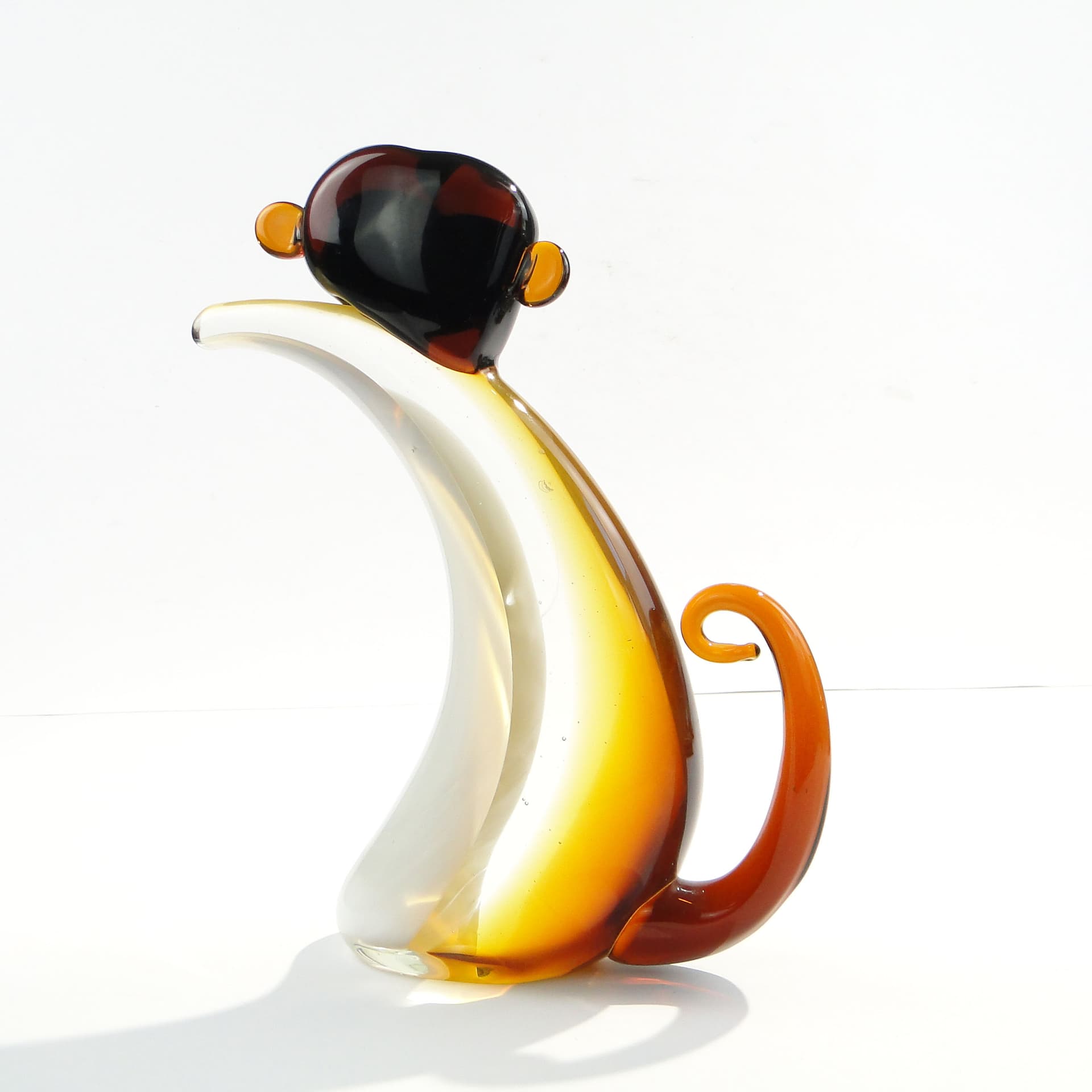 Figura dekoracyjna, szkło multikolor, Murano, Włochy, lata 80. - 3509