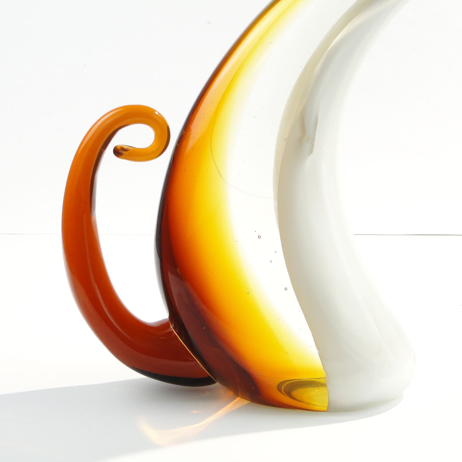 Figura dekoracyjna, szkło multikolor, Murano, Włochy, lata 80. - 3508