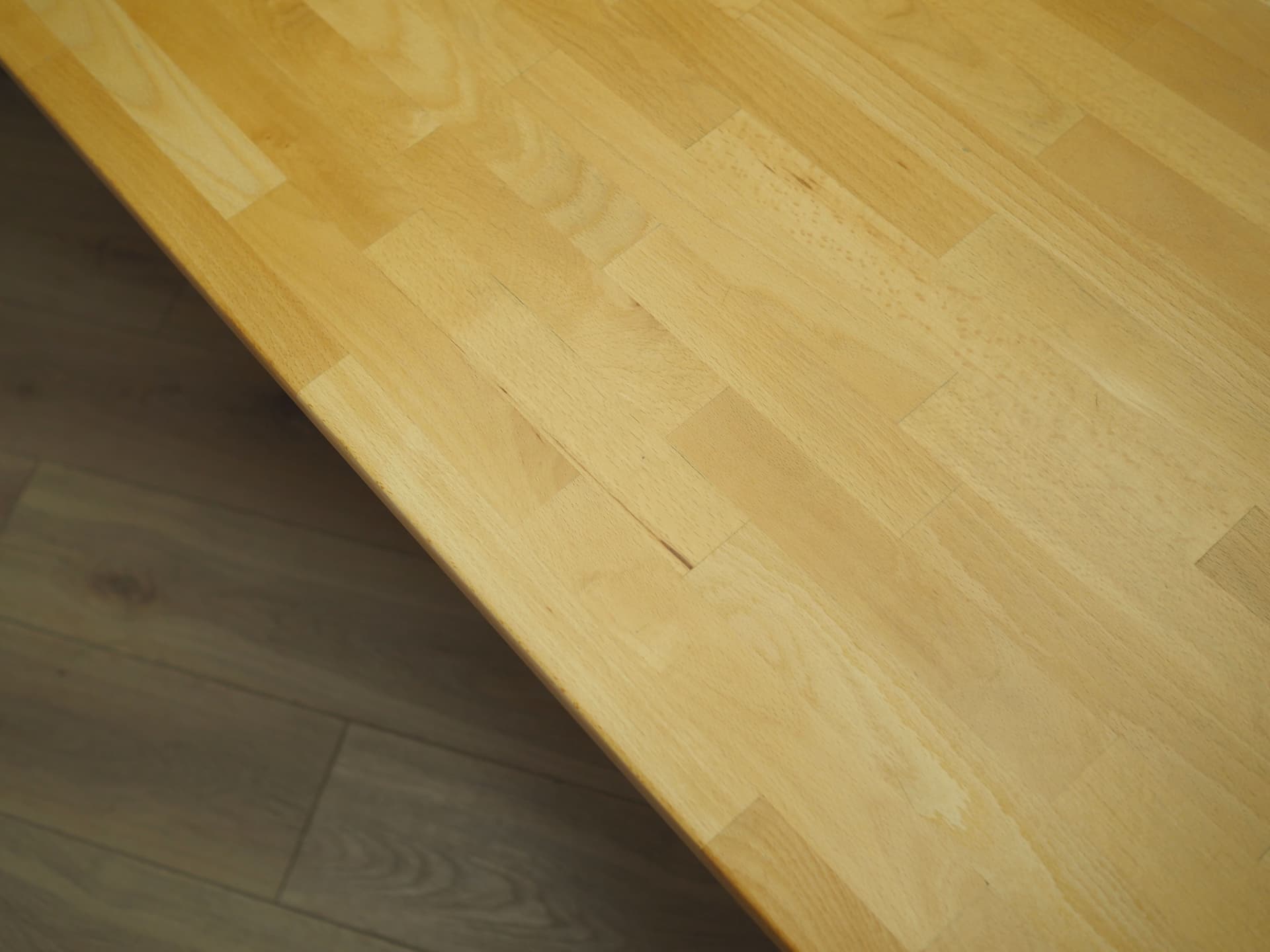 Desk, yellow beech, Denmark, 1980s. - 64740