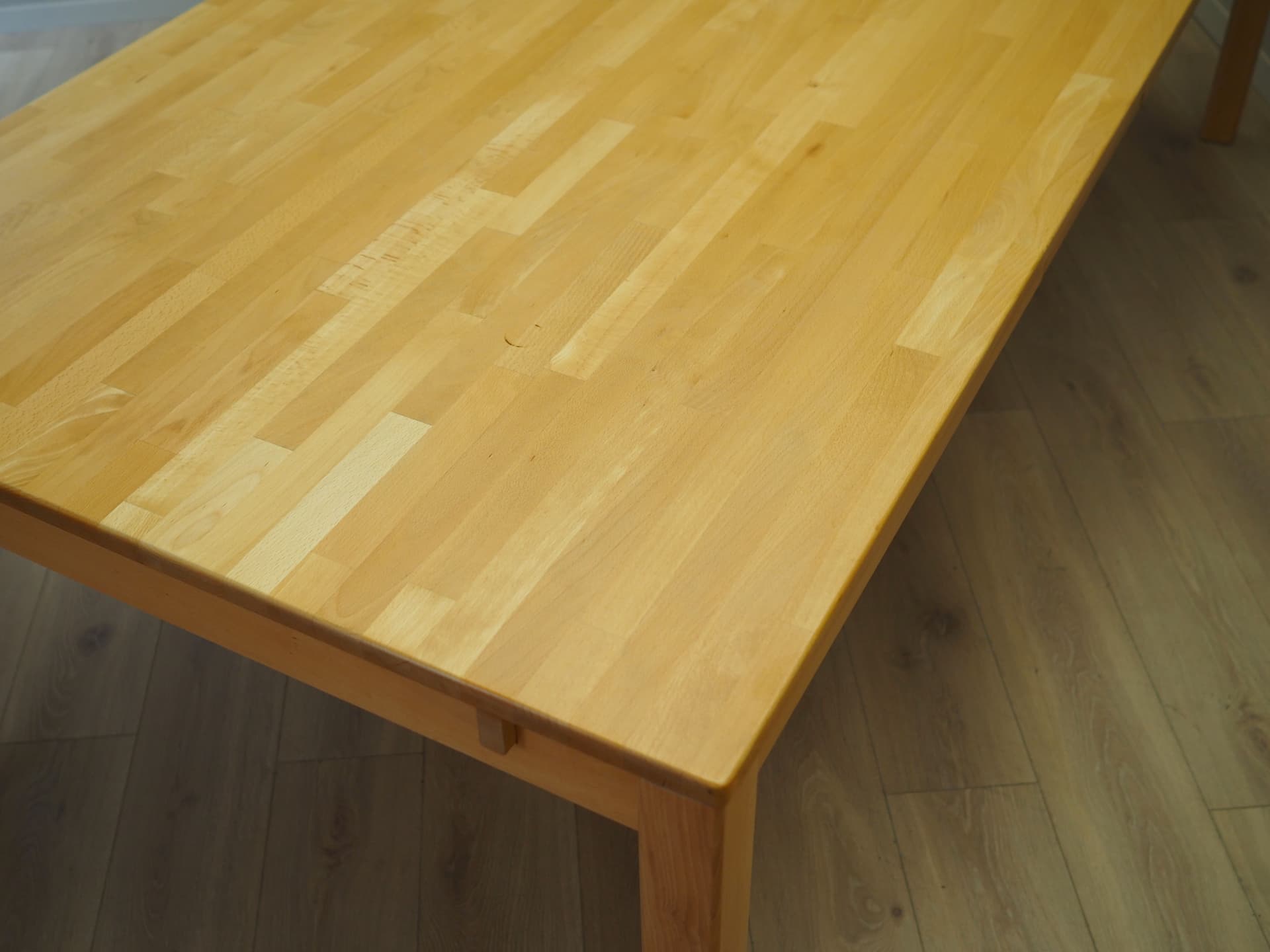 Desk, yellow beech, Denmark, 1980s. - 64737