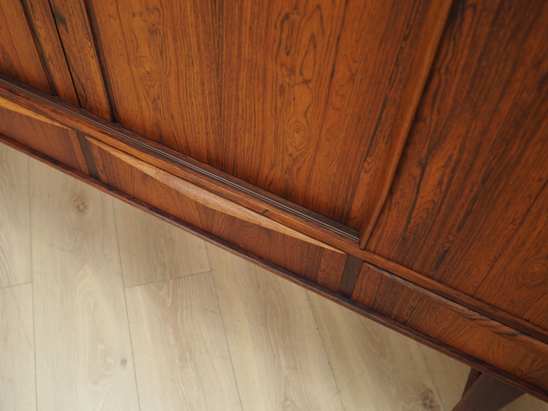 Highboard, palisander brązowy, proj. E.W. Bach, Dania, lata 60. - 64675