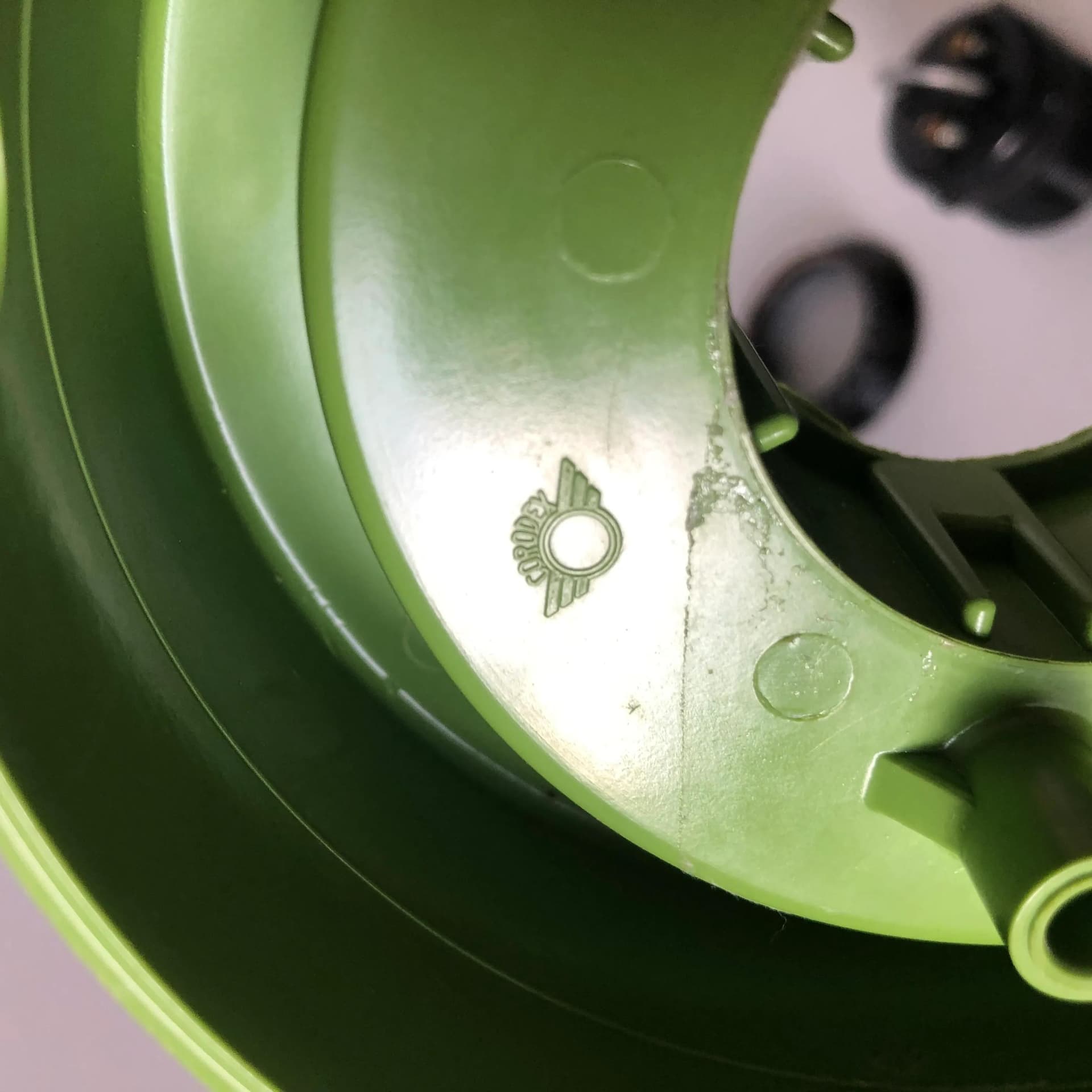 Green Bakelite Wall Lamp with Opaline Glass Shade, Netherlands, 1970s - 29712