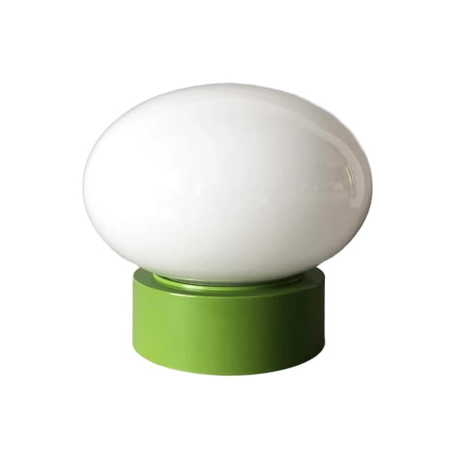 Green Bakelite Wall Lamp with Opaline Glass Shade, Netherlands, 1970s - DIMENSION