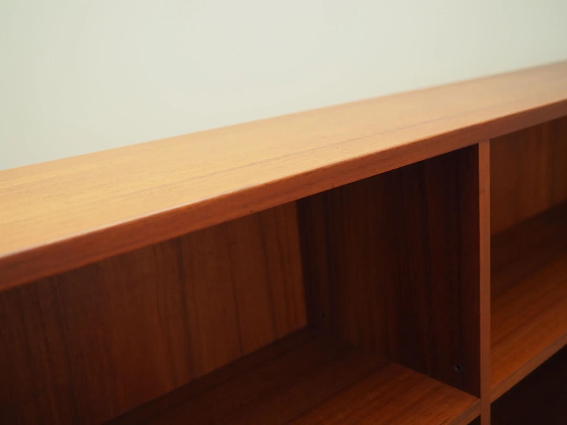 Bookcase, brown teak, Denmark, 1970s - 29822