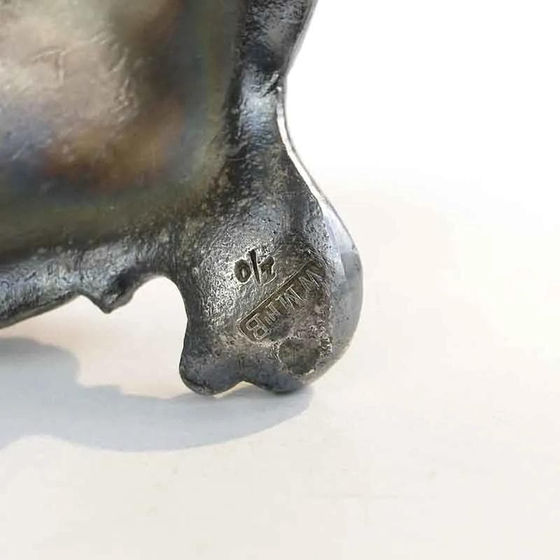 Silver-Plated Toothpick Holder with Girl Figurine, Neo-Rococo, WMF, Germany, 1900s - 30071