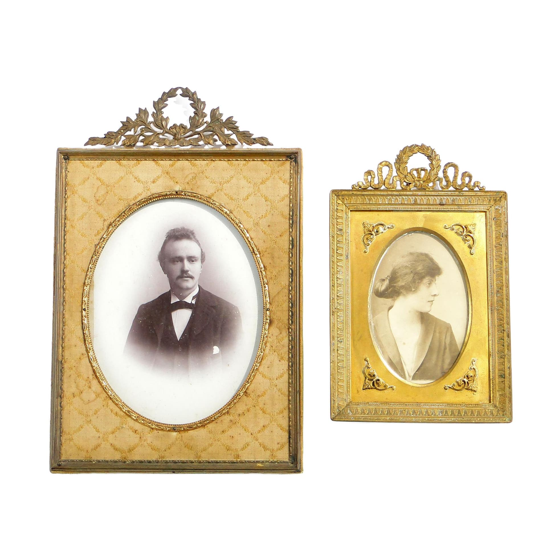 Photo Frame Napoleon III, gilt bronze, France, 19th c.