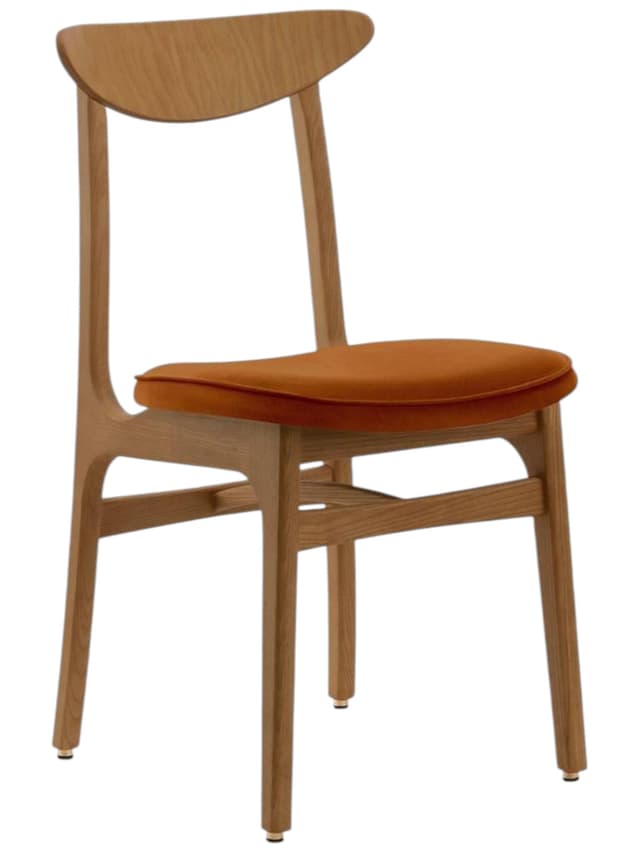 Krzesło 200-190 Mix, Velvet Sierra 03 Dark, jesion naturalny, proj. R. Hałas, 366 Concept - WYMIARY