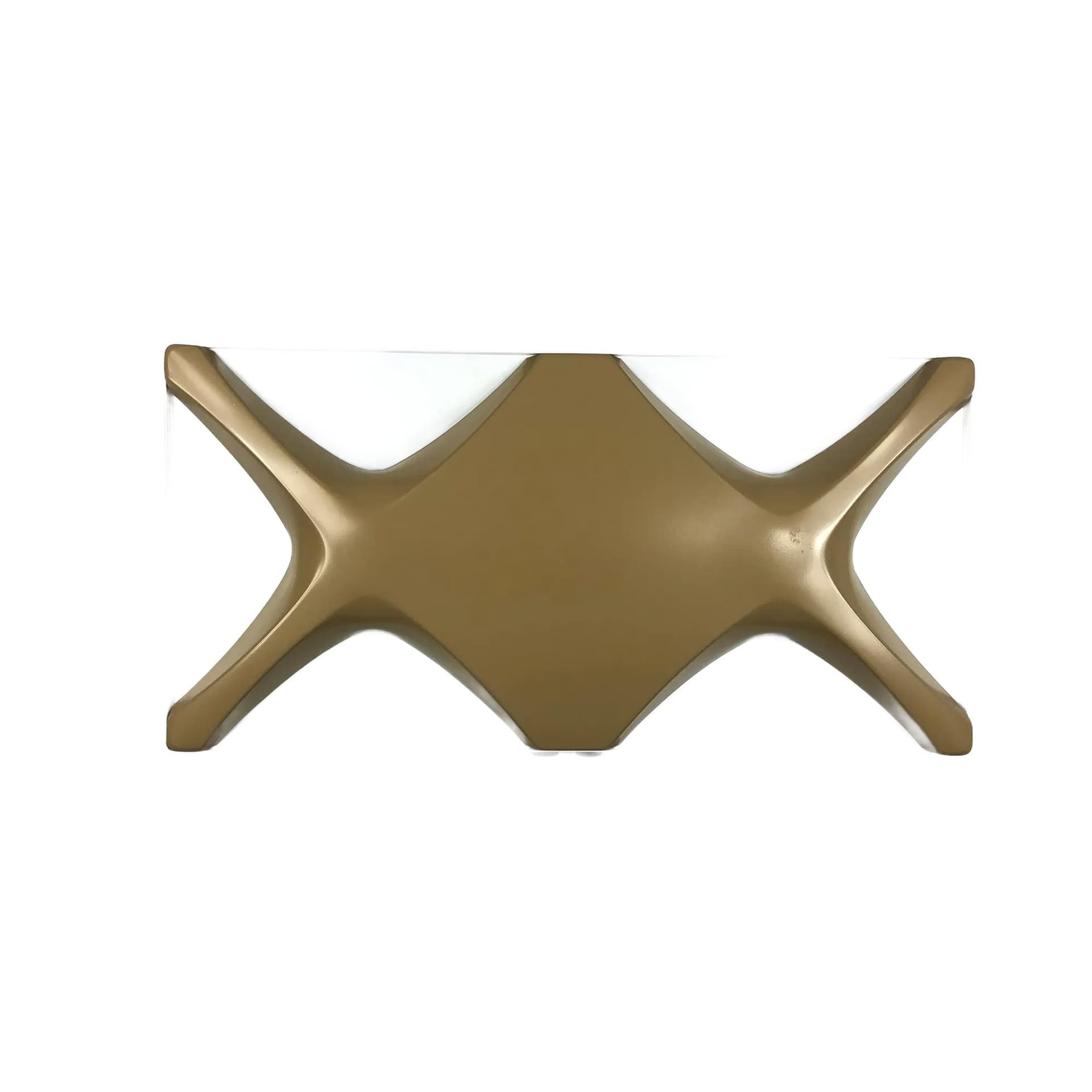 Wall lamp, cappuccino, metal, by K. Link, Neuhaus Leuchten, Germany, 1970s.