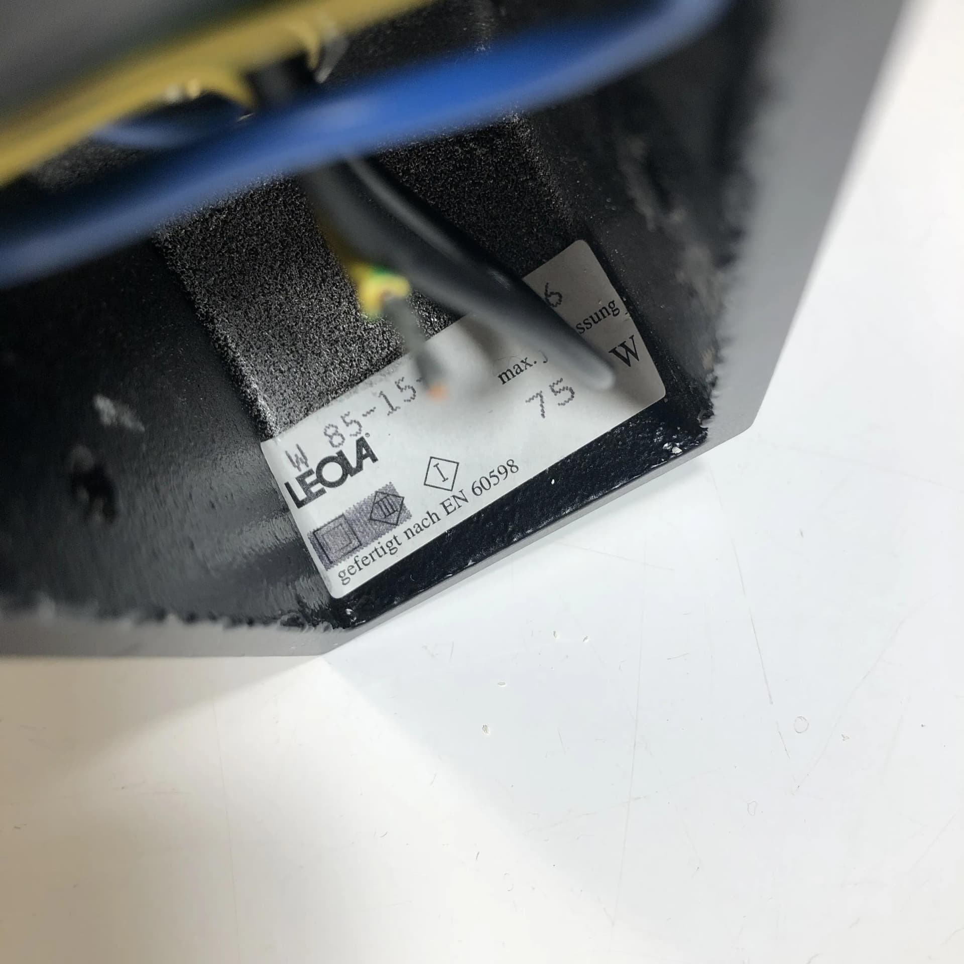 Pair of wall sconces Space Age, gilded brass, glass, Germany, 1970s. - 30252