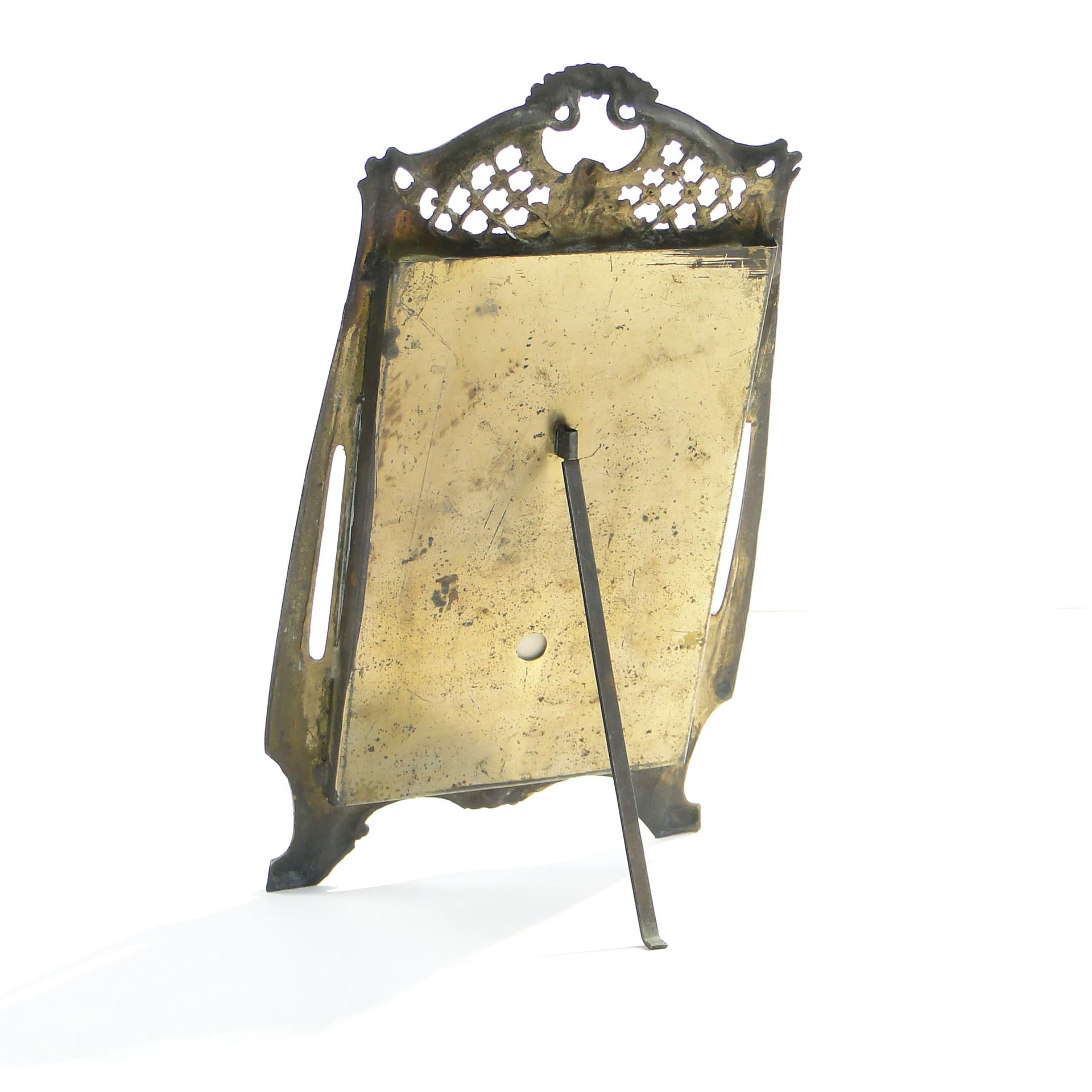 Picture Frame Art Nouveau, gilt metal, Austria, early 20th c. - 3612