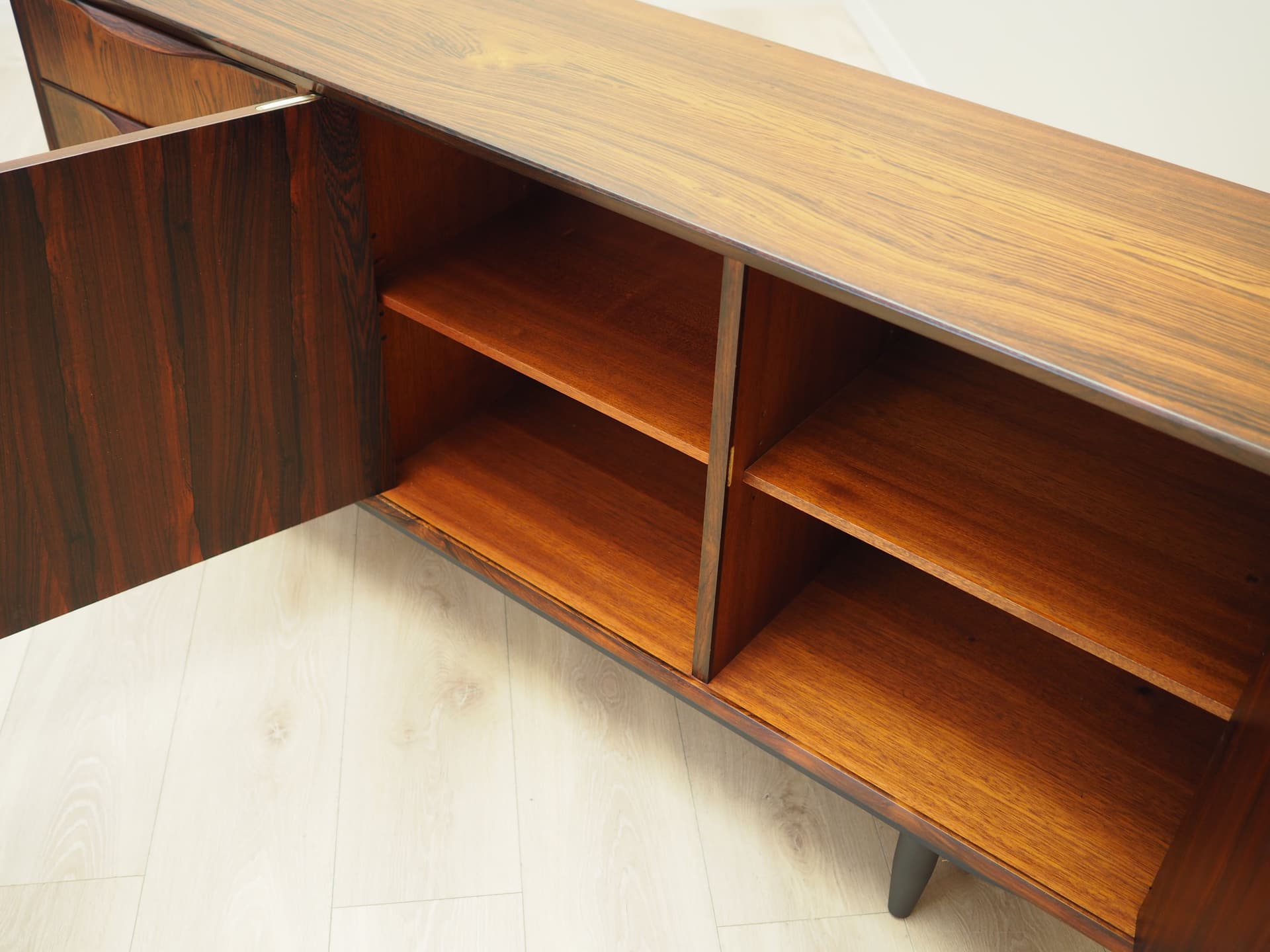 Sideboard, brown dark rosewood, by E. Torvits, Denmark, 1960s. - 64624
