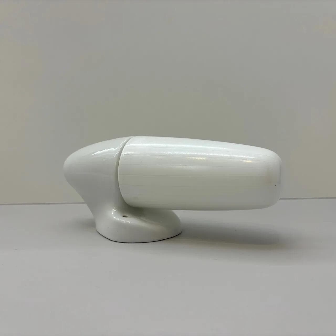 Wall sconce, white ceramics, Germany, 1960s. - 30218