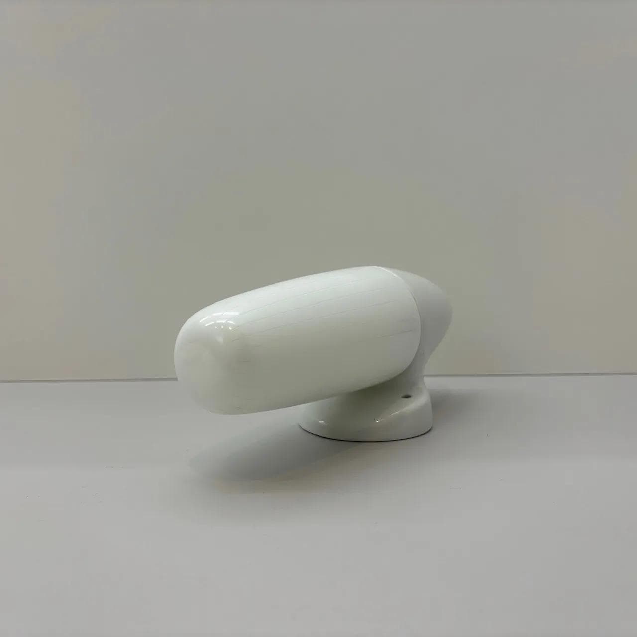 Wall sconce, white ceramics, Germany, 1960s. - 30219