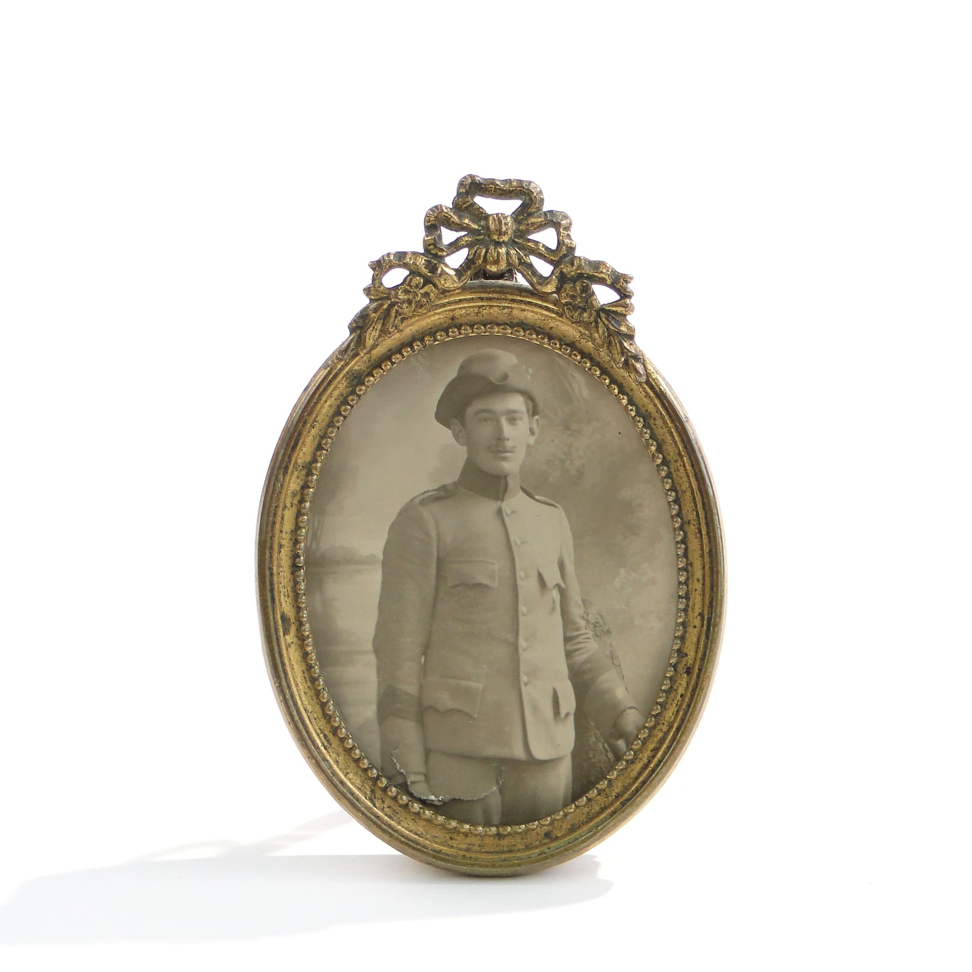 Photo Frame Empire, gilded bronze, France, 19th c. - 3628